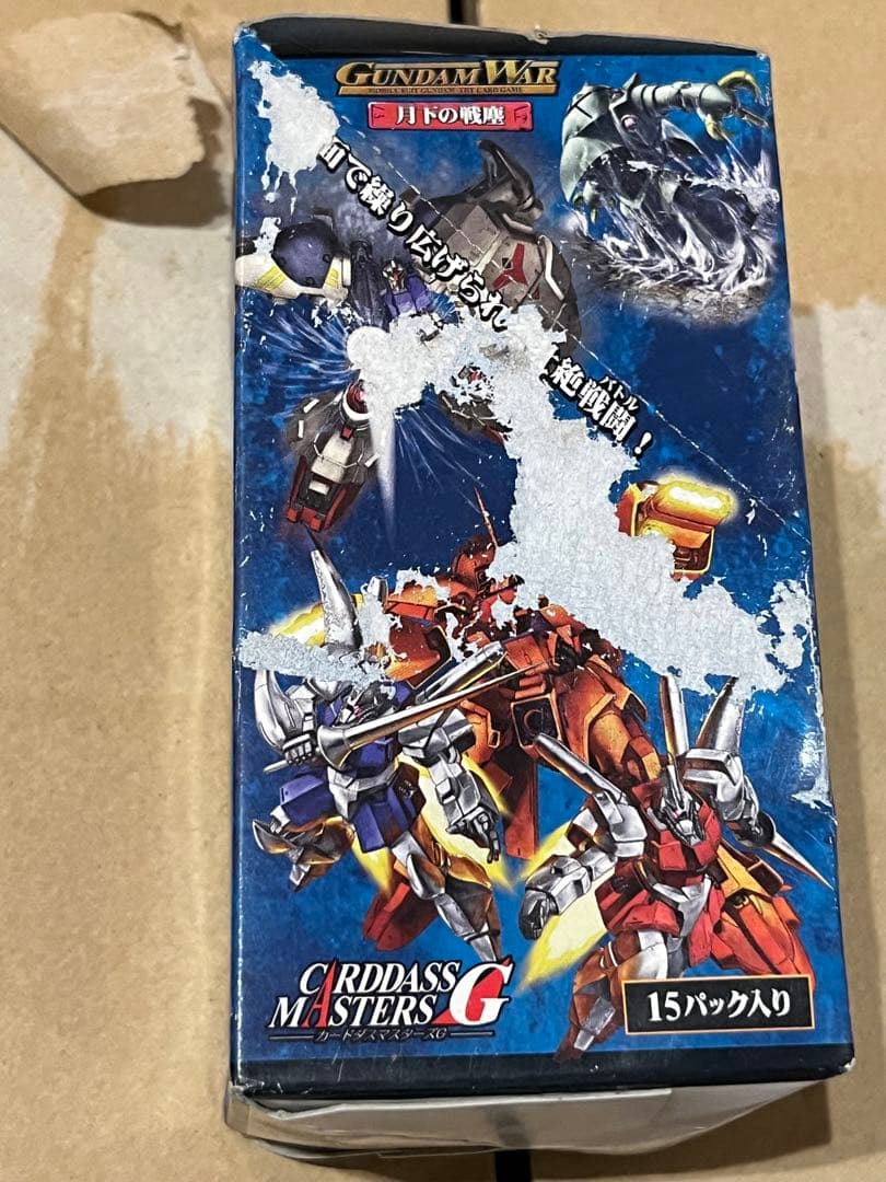 ガンダムウォー 新品未開封 box 15パック入 月下の戦塵