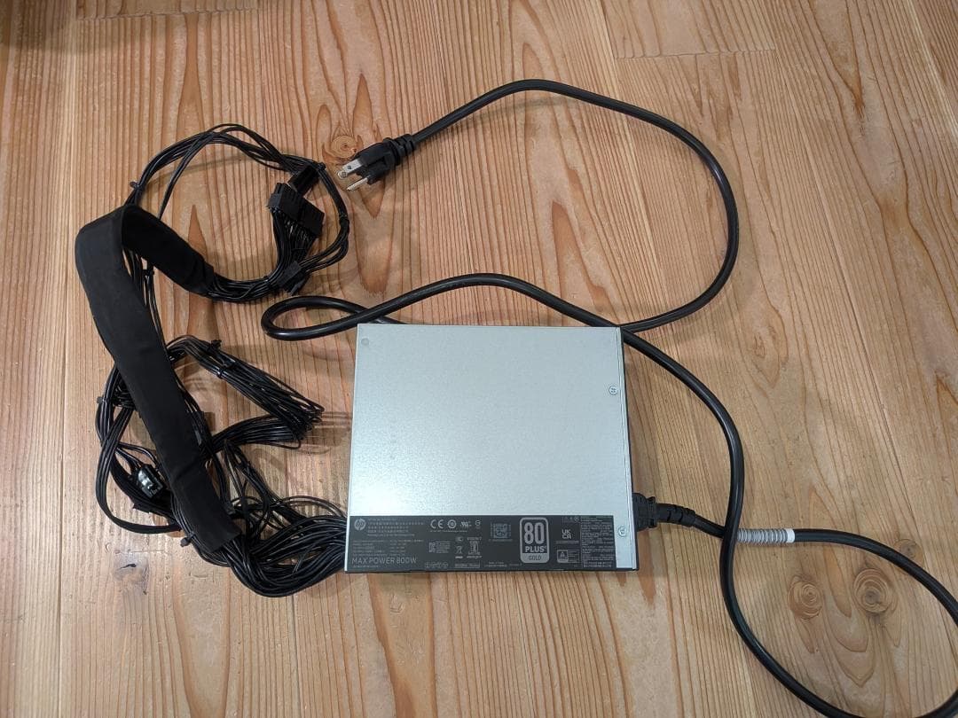 Cooler Master製　800W 80PLUS GOLD 電源ユニット