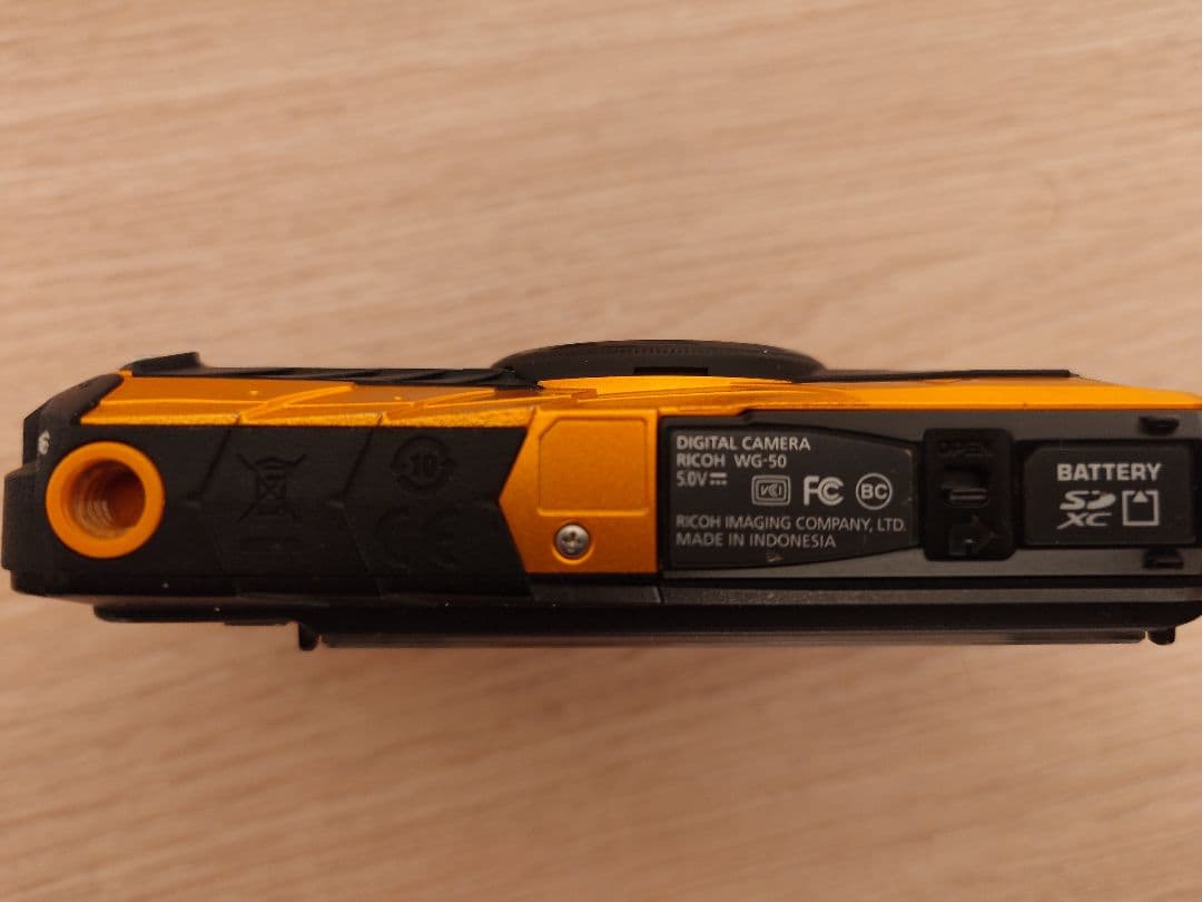 RICOH WG-50 防水デジタルカメラ