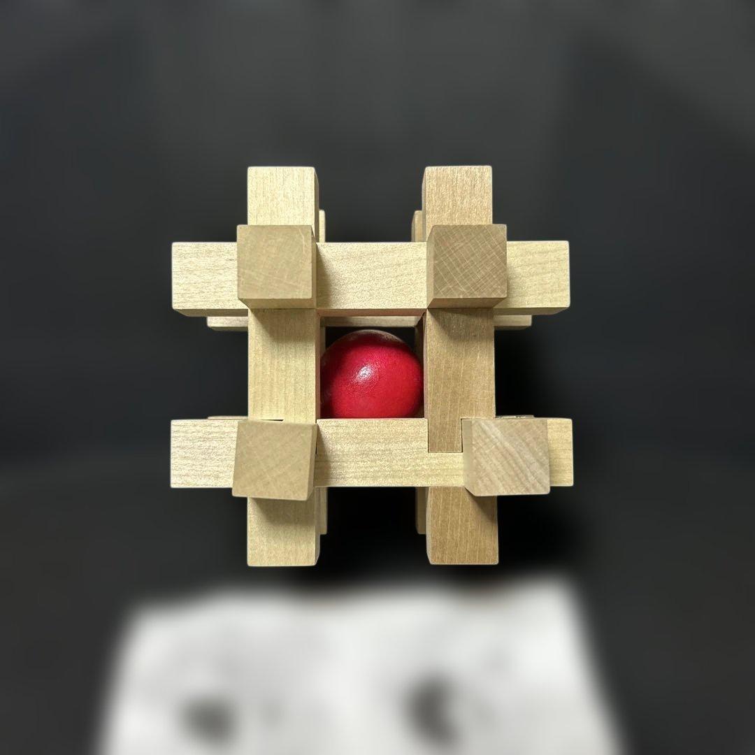 美品　希少　山中組木工房 　玉入組木　箱根　工芸　パズル　伝統工芸品　販売終了