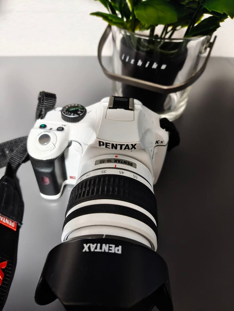 M.M PENTAX デジタル一眼レフk-x ホワイト