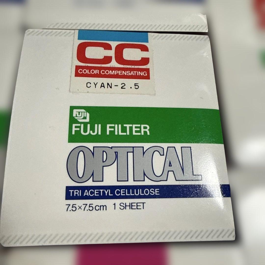 フジフィルター FUJI CCフィルター 7.5x7.5cm 各色