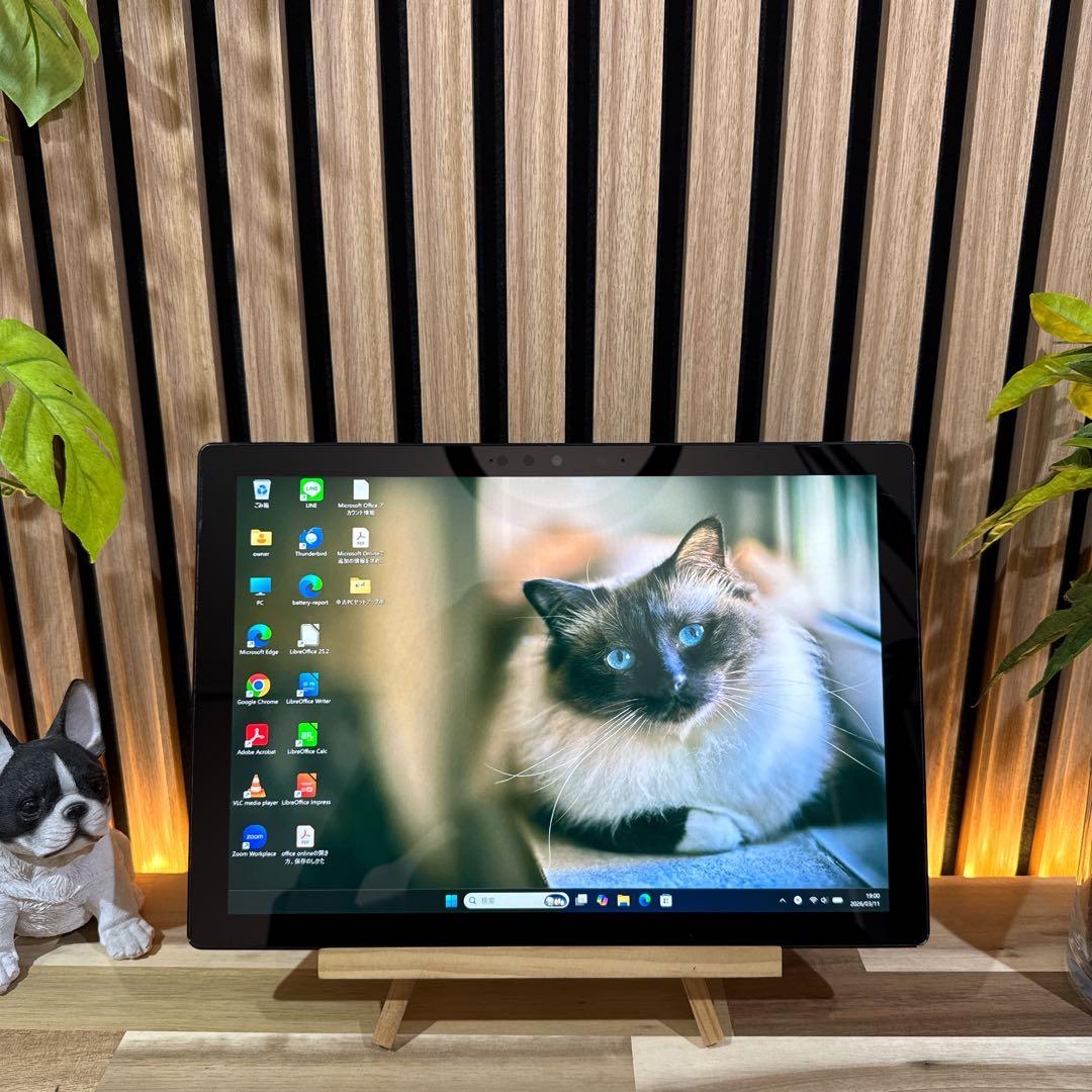 希少ブラック 上位モデル‼️Surface Pro 7☘第10世代☘ノートパソコン