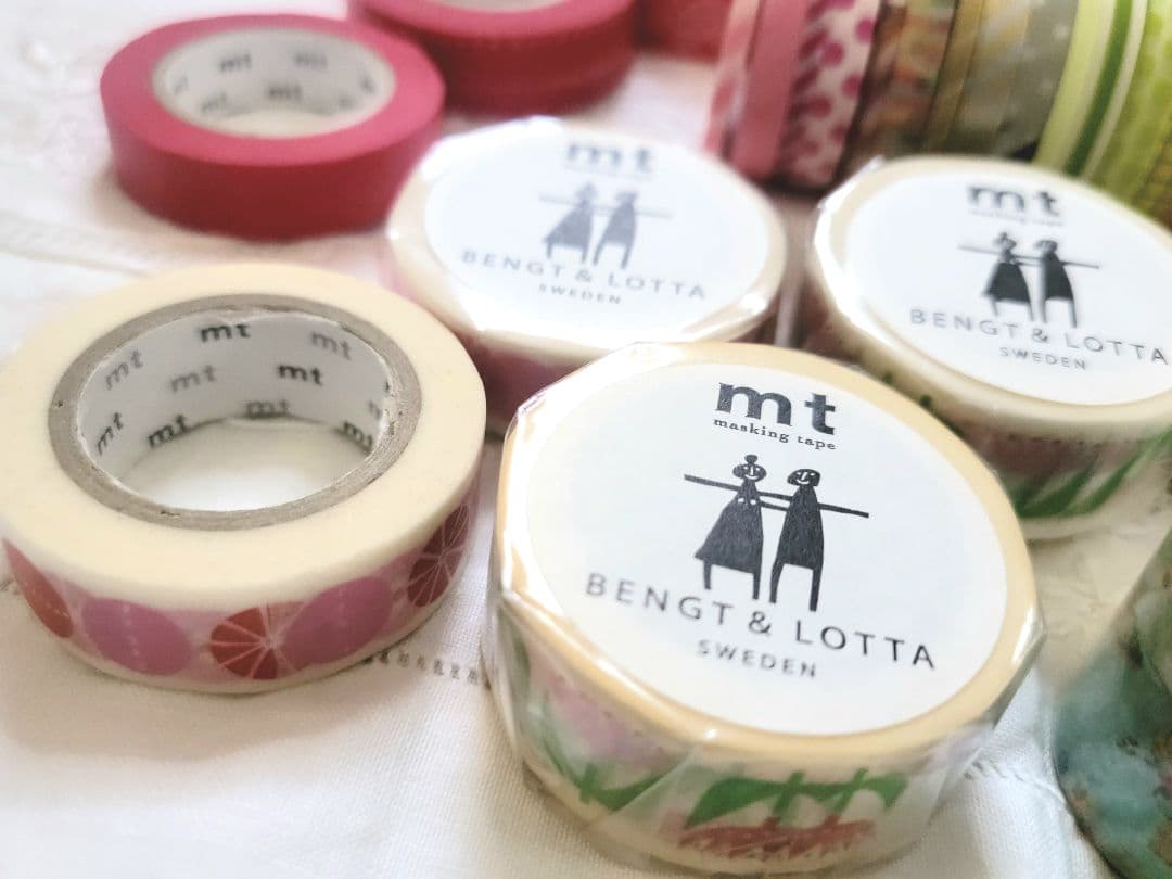激レア 　廃盤　入手困難茶芯含む　初期mt　絣　本豆　マスキングテープまとめ売り