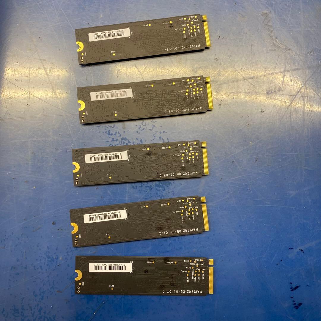♠︎送料込み★ HighRel m.2 NVMe 512GB❌5枚