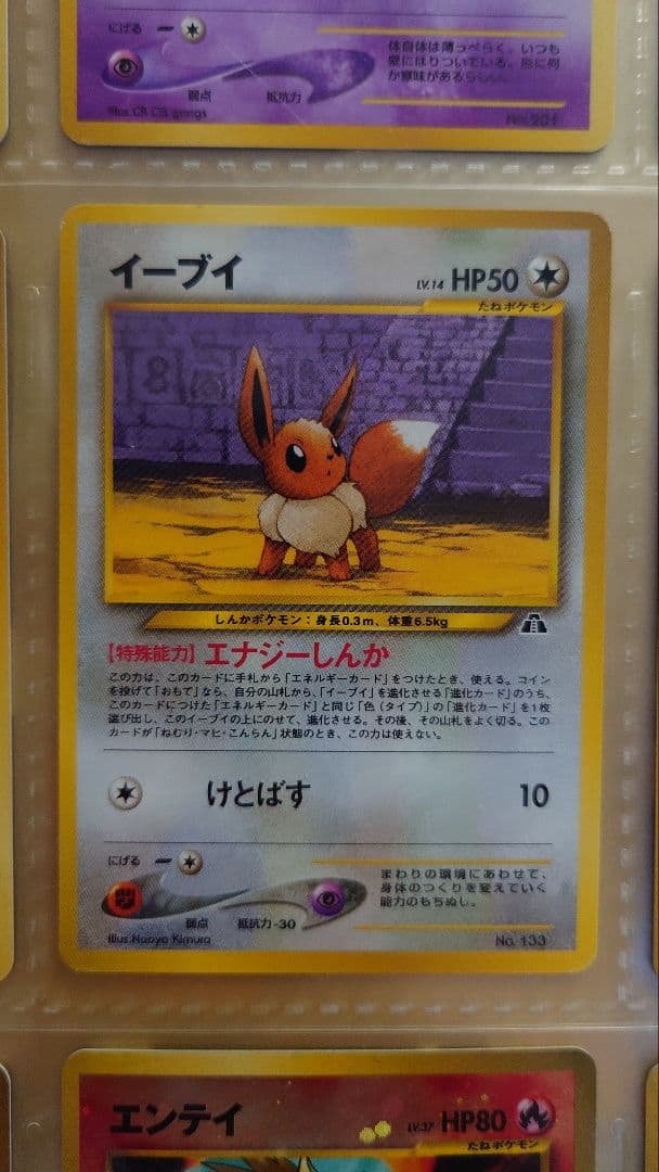 旧裏 ポケモンカード ネオ プレミアムファイル2　当時物　ポケカ