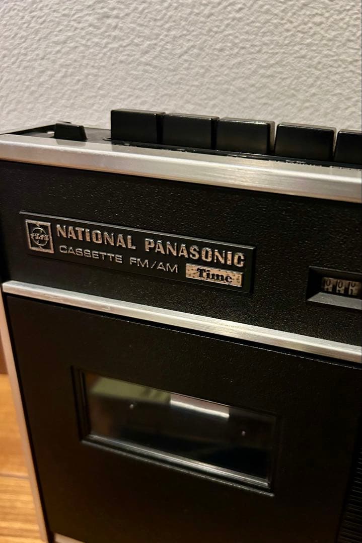 「美品送料無料」National AM/FMカセットプレーヤー
