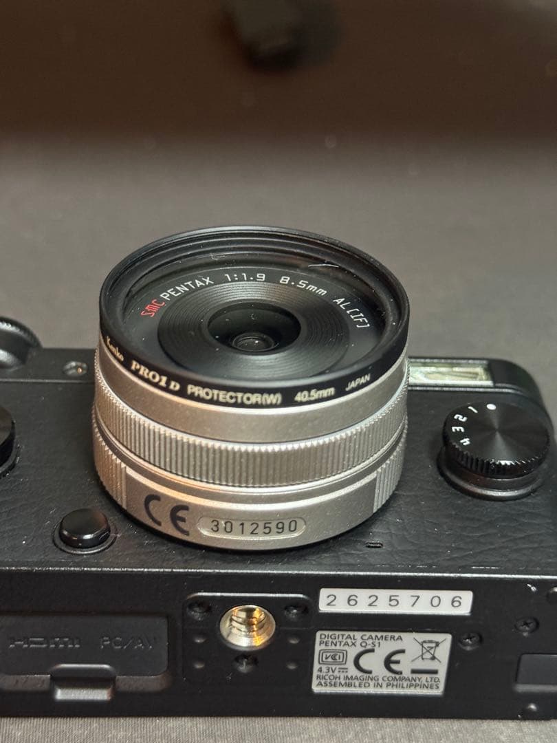 PENTAX Q-S1 ミラーレスカメラ 本体とレンズ2本付属