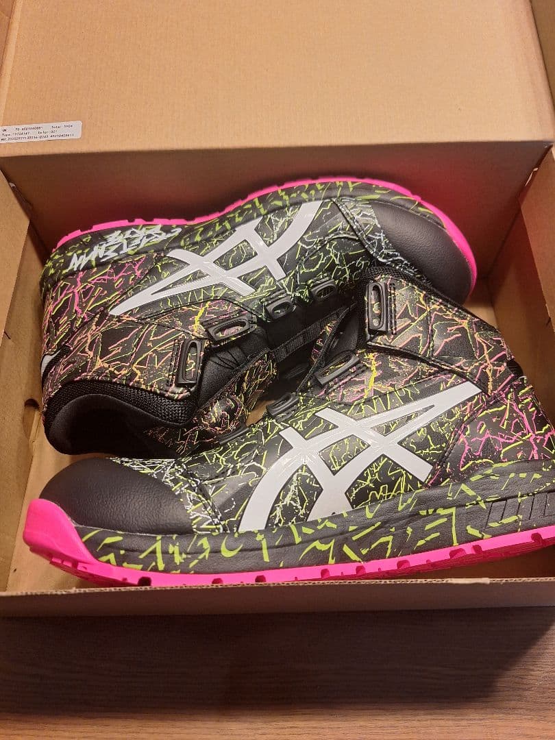 ２７センチ　アシックス安全靴 限定カラーCP304 BOA® MAGMA
