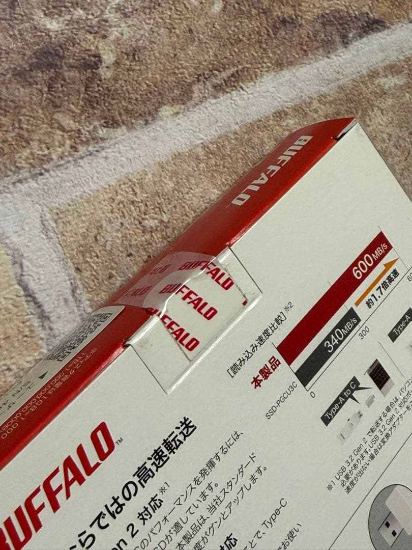 BUFFALO 外付けスティック型SSD