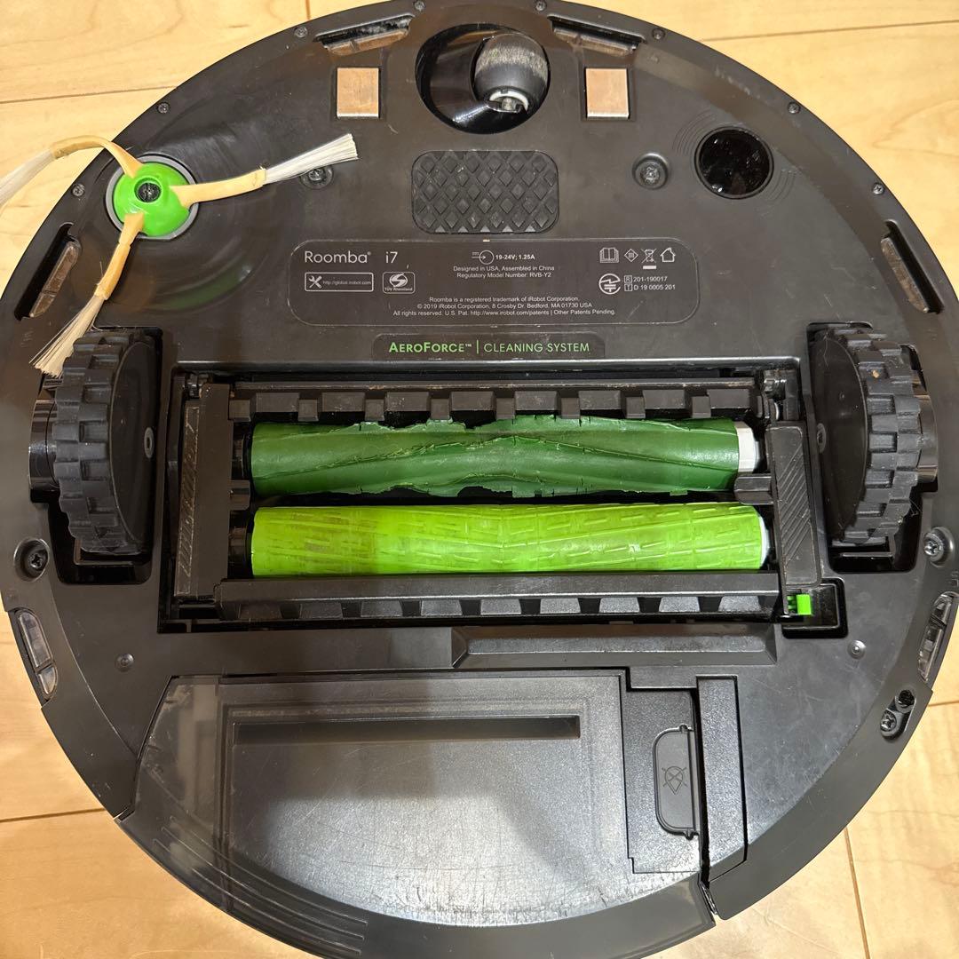 林丁　Roomba i7ロボット掃除機 本体 ブラック 取扱説明書付き