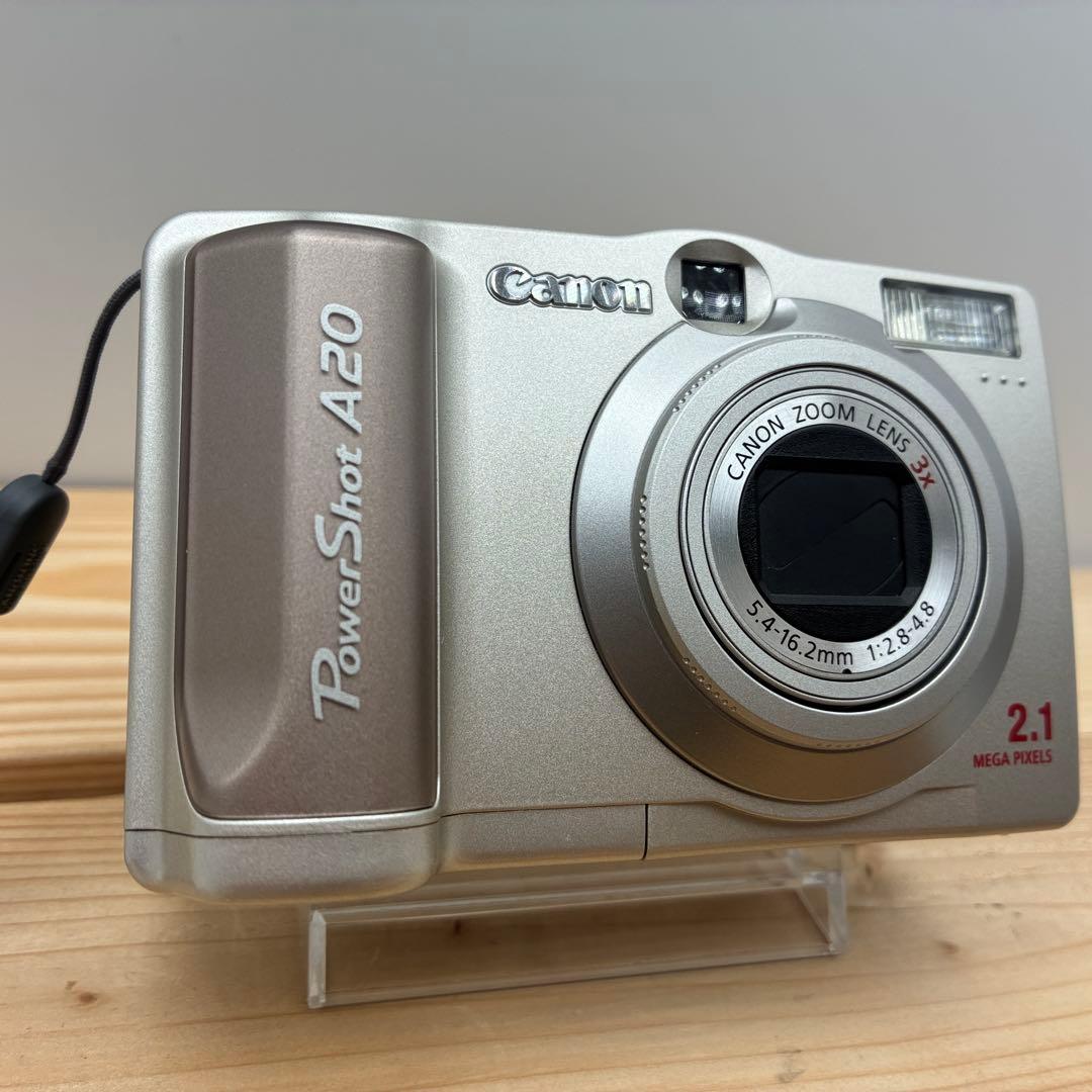 【動作品】CANON POWER SHOT A20 PC1007 パワーショット