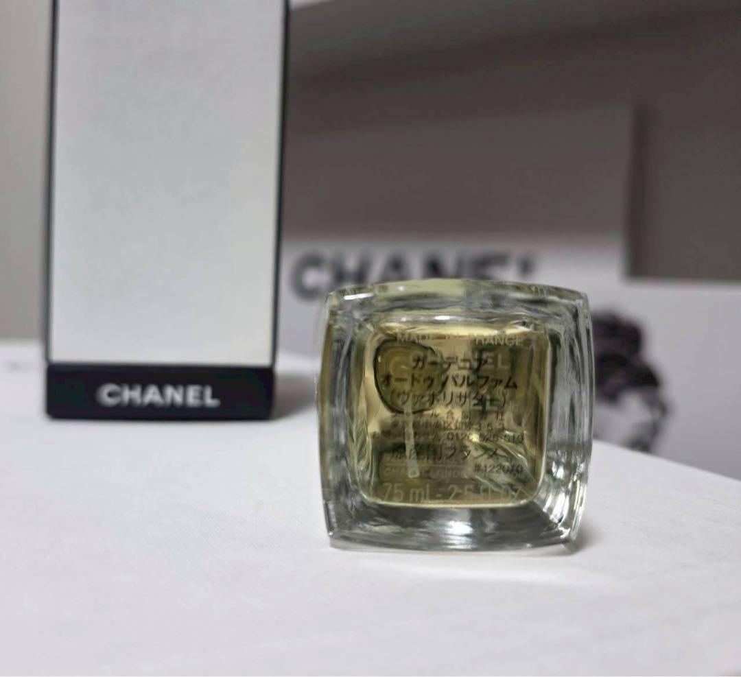 CHANEL GARDÉNIA 香水 75ml 専用箱付き(4プッシュ使用)