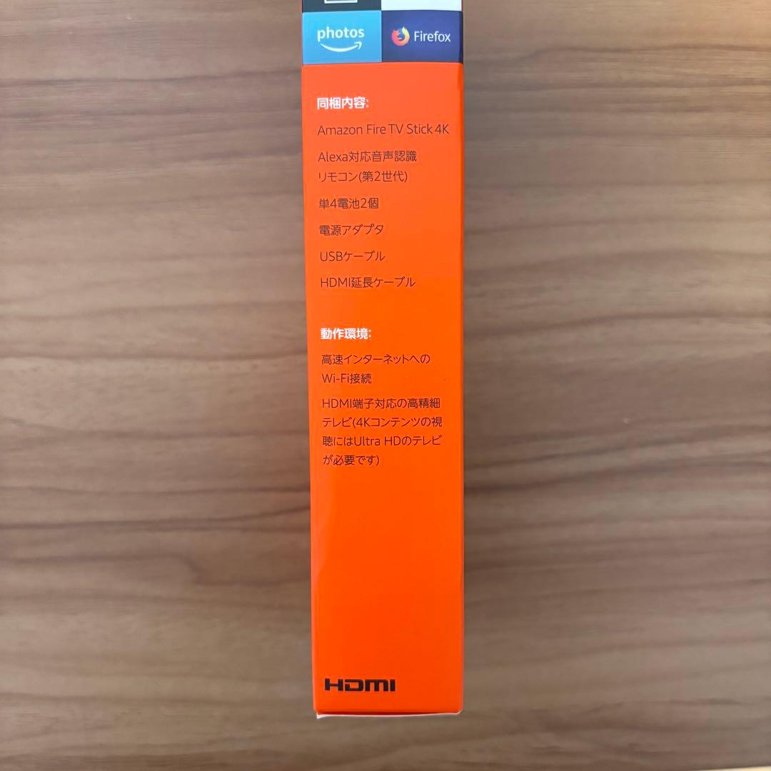 Amazon Fire TV Stick 4K　未開封