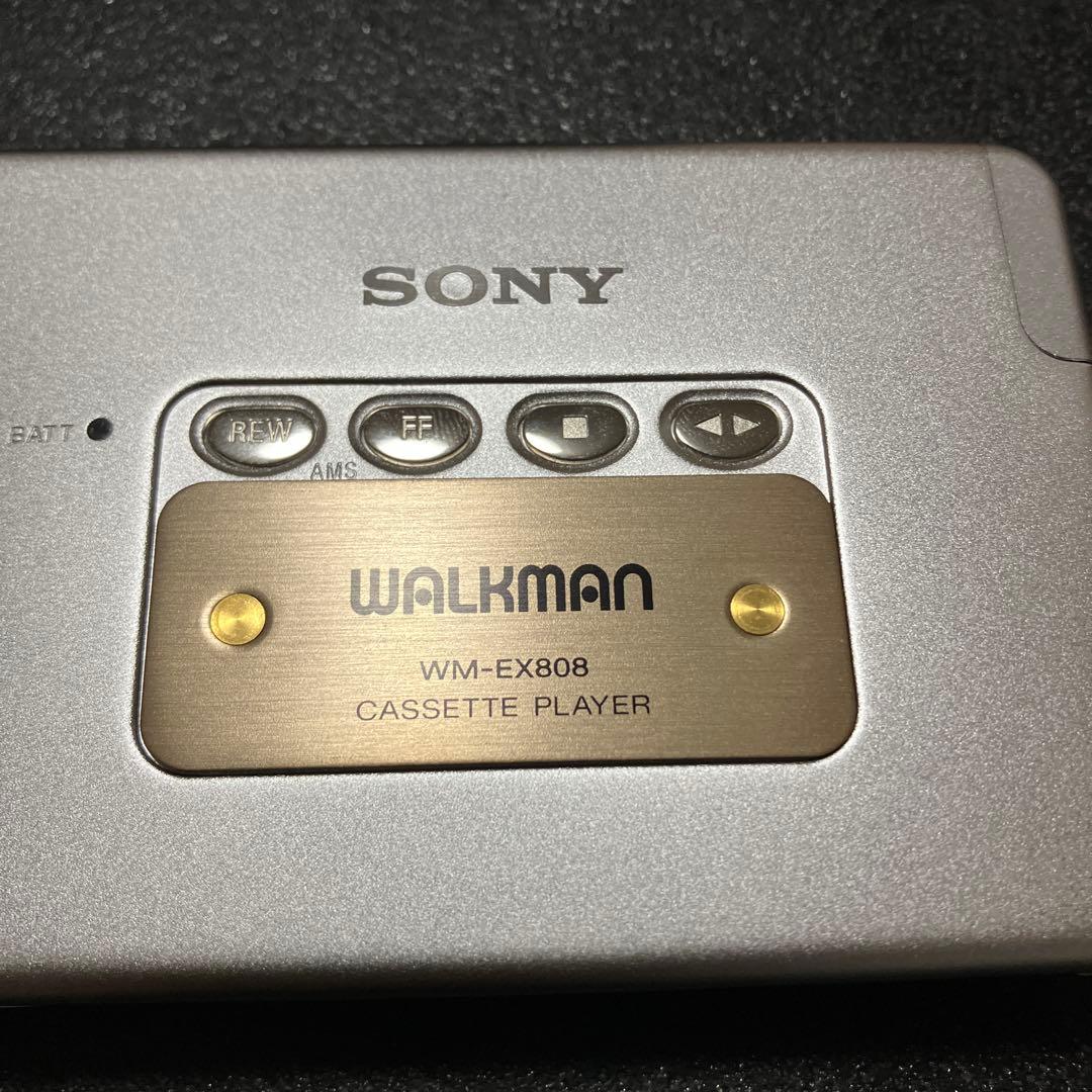 ソニー SONY WALKMAN カセットプレーヤー WM-EX808