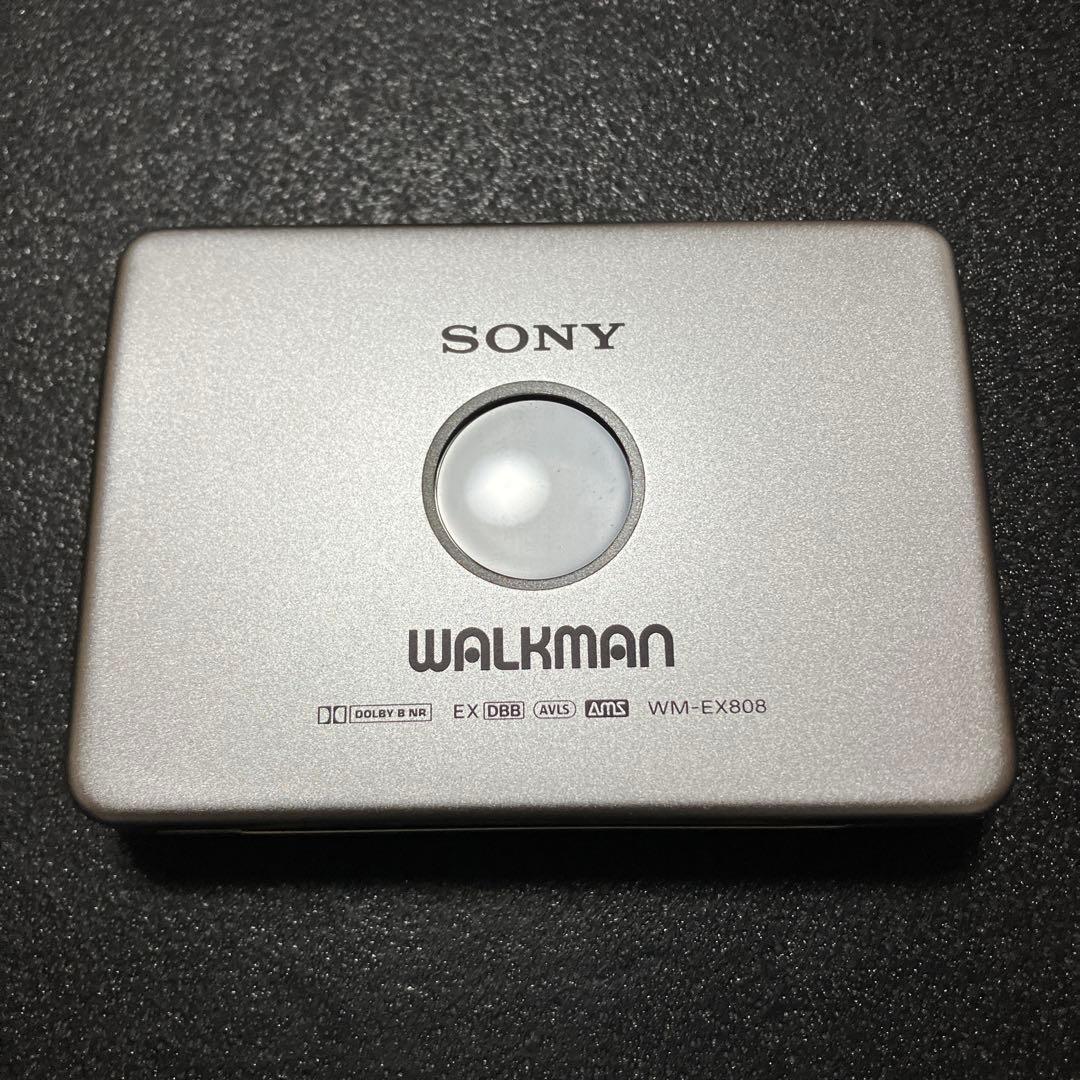 ソニー SONY WALKMAN カセットプレーヤー WM-EX808