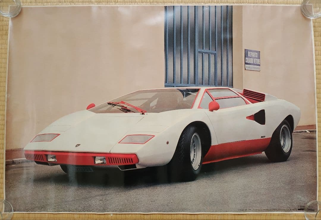 ランボルギーニ カウンタック LP400 ポスター B2サイズ 1970年代