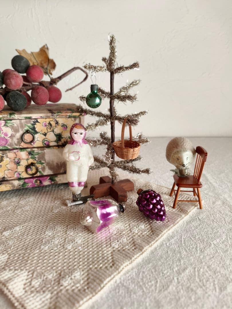 * vintage ornament ❀ キュートな ハリネズミさんオーナメント