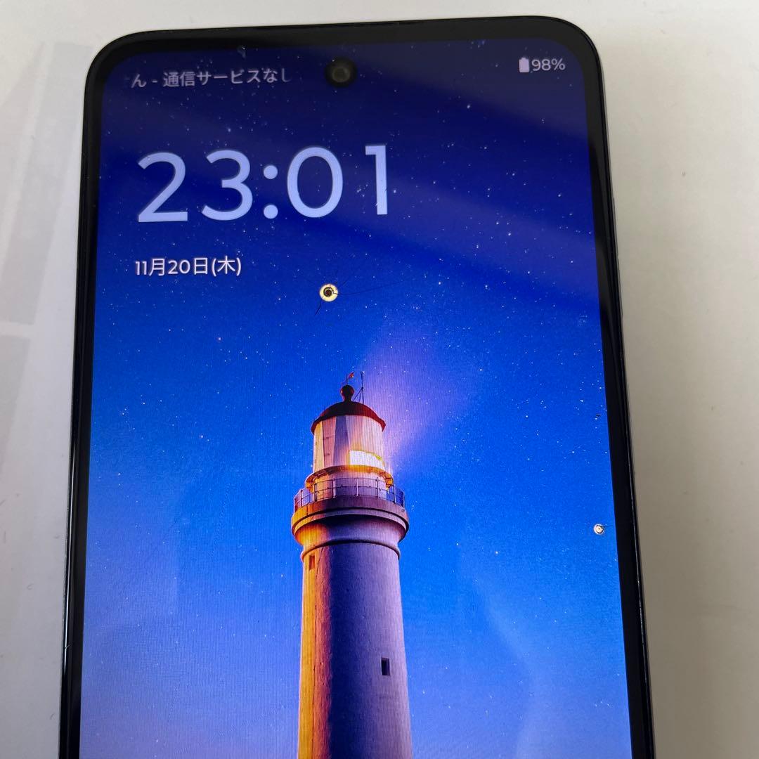 Motorola moto g53y 5G スマートフォン 本体 画面割れあり