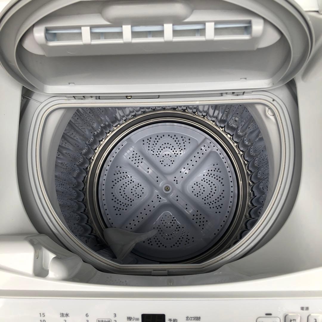 SHARP 縦型洗濯機 6.5kg ホワイト2024年製