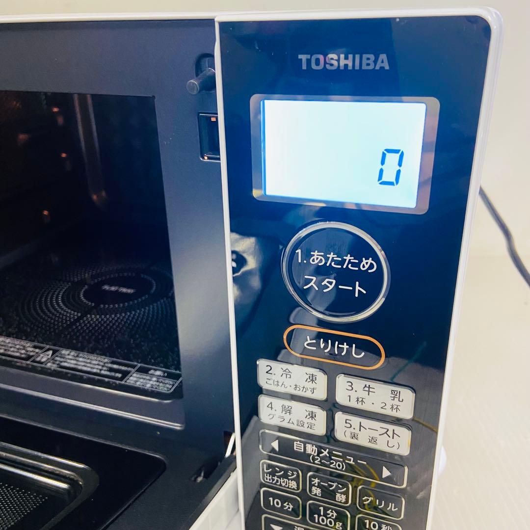 3h89.TOSHIBA ER-S18 2022年製 オーブンレンジ