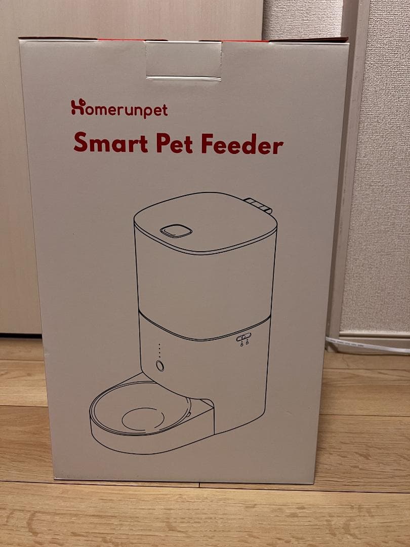 【新品未使用】スマートペットフィーダー PF20 自動給餌器 犬 猫
