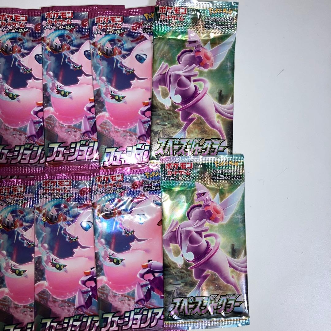 ポケモンカード　フュージョンアーツ18パック スペースジャグラー2パック