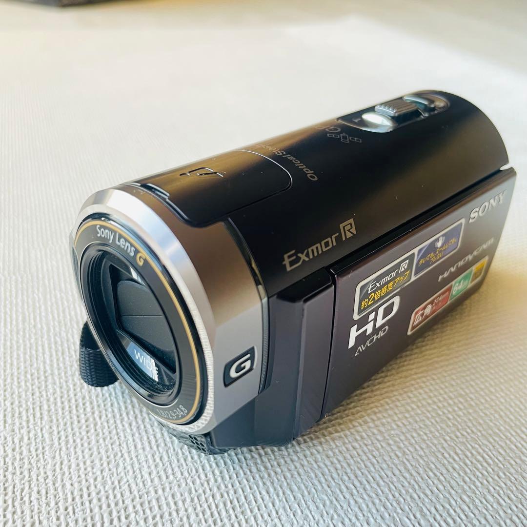 【動作確認済】SONYデジタルHDビデオカメラレコーダーHDR-CX370V-T