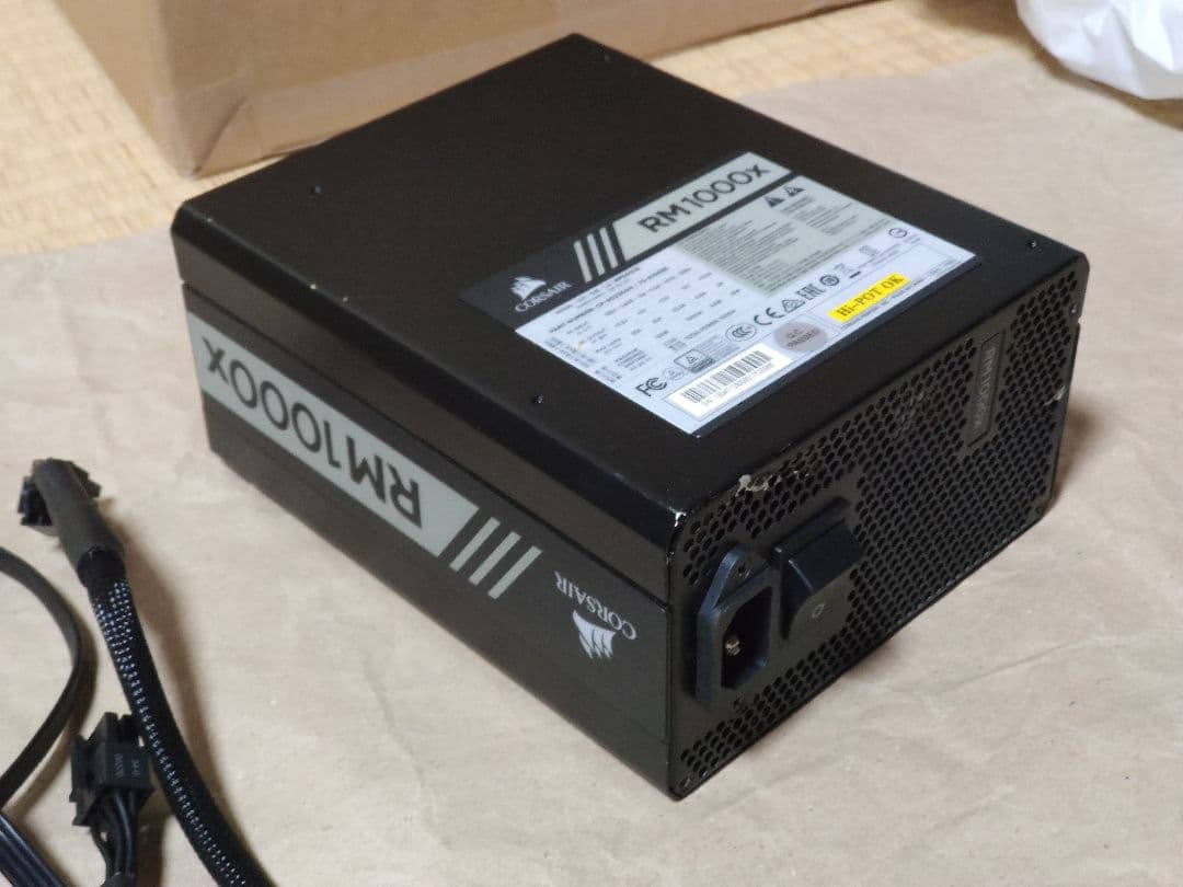 Corsair RM1000x 1000W モジュラー 電源ユニット 動作確認済