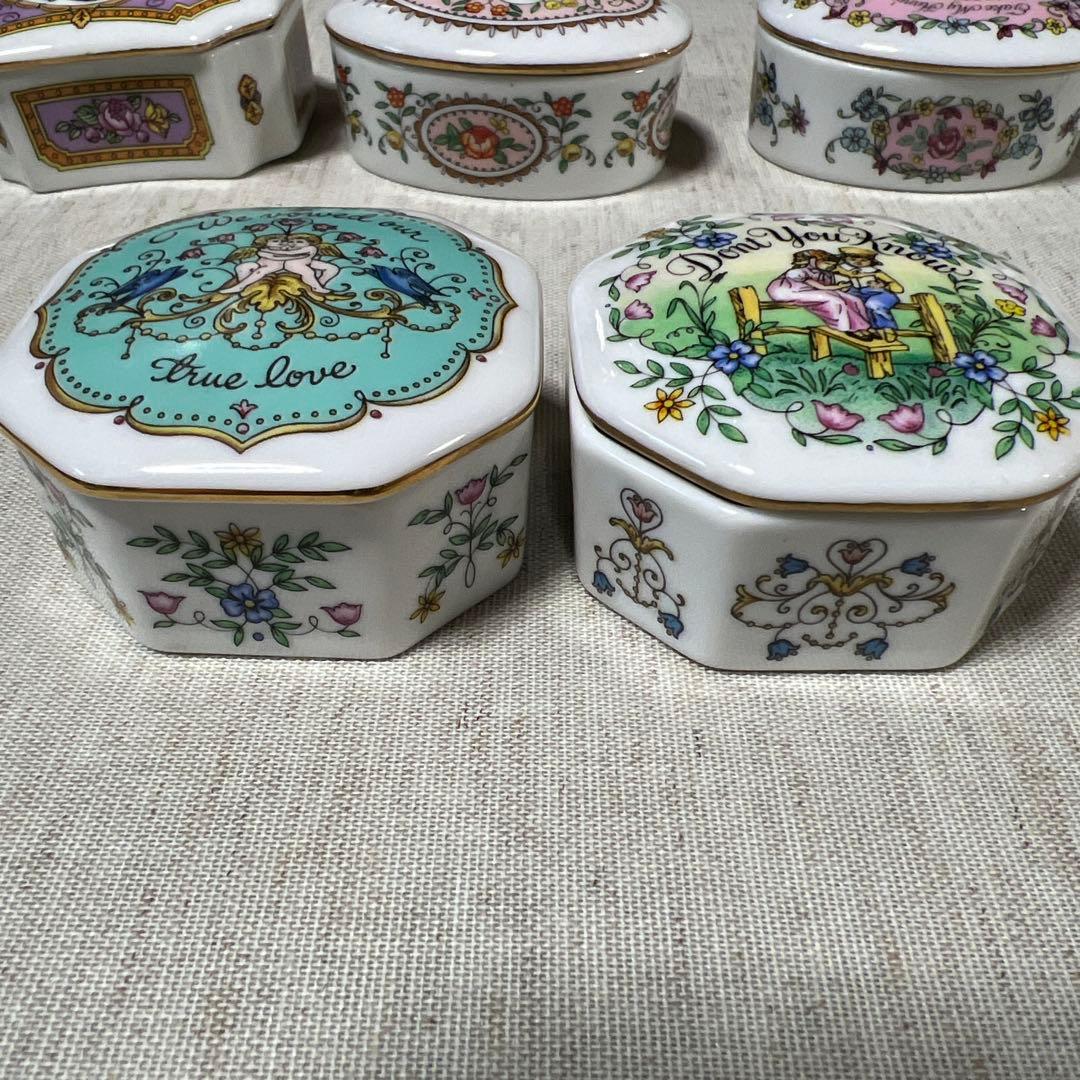 訳あり　FRANKLIN PORCELAIN 陶器　オルゴール　コレクション