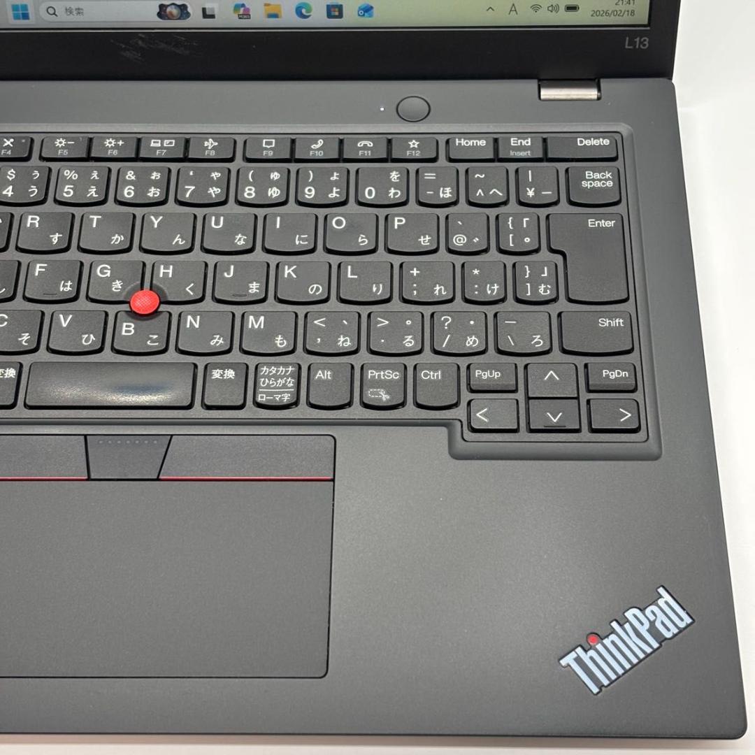 Windowsノート本体 ThinkPad L13 Gen4 Corei5 1345U 8GB/256GB
