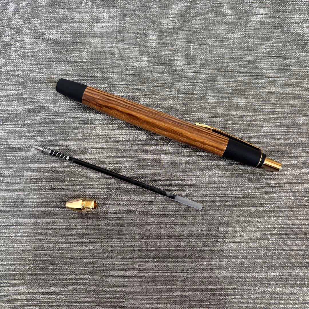 美品　ボナンペン？　高級木製ボールペン