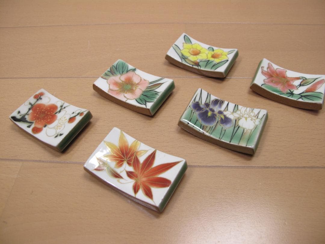 陶あん　京焼　箸置き　6個セット