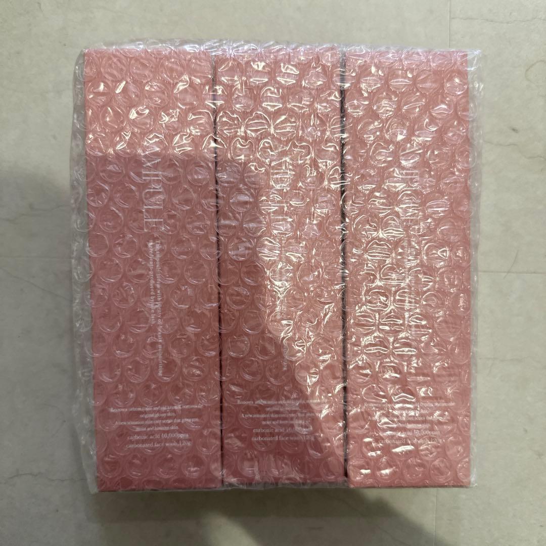 アンプル 炭酸洗顔 3本セット