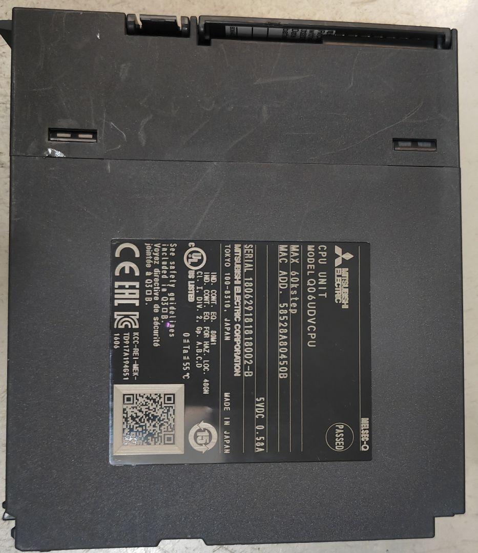 三菱電機　Q06UDVCPU Qシリーズ 中古