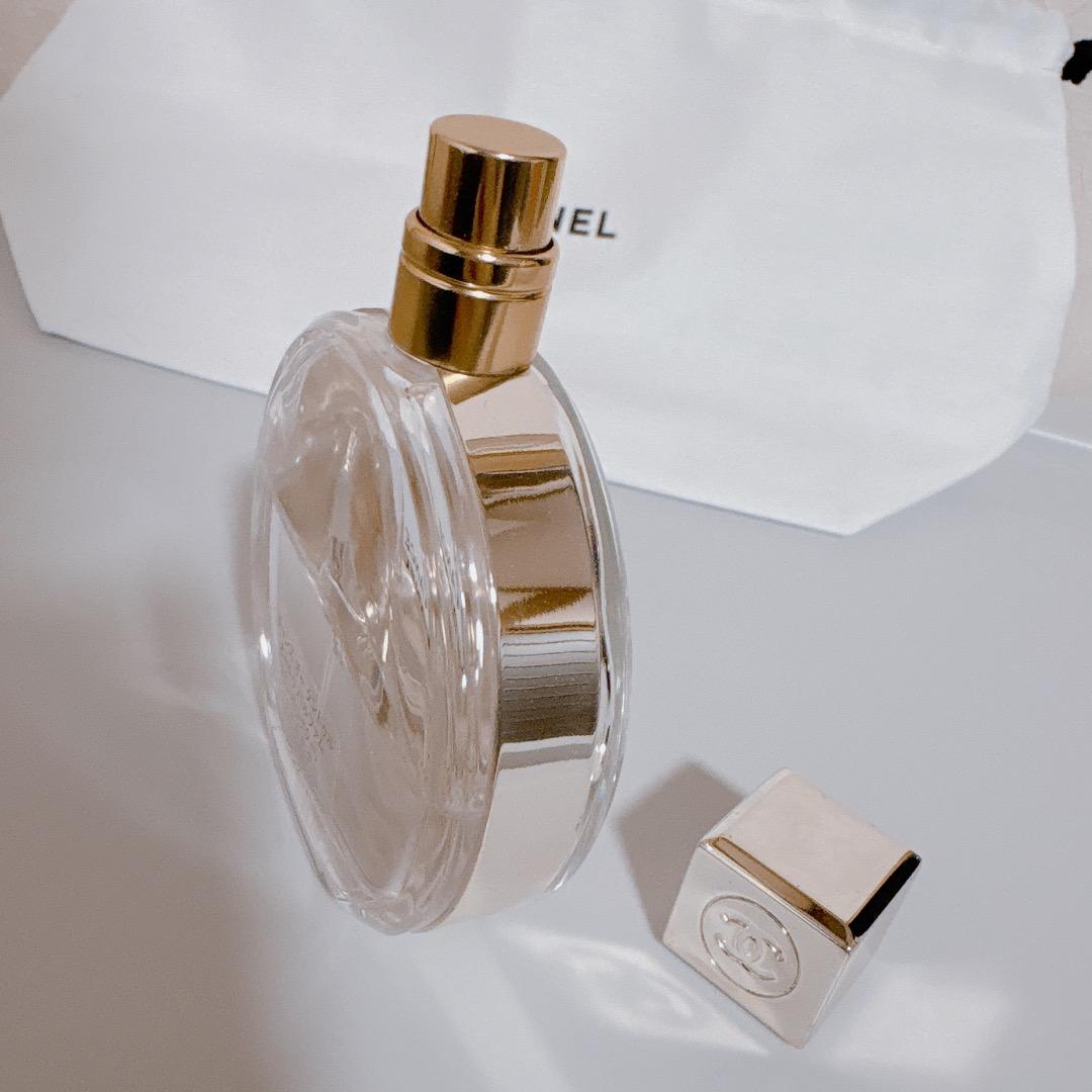 残量半分ほど CHANEL オータンドゥル 50ml ＆巾着ポーチ