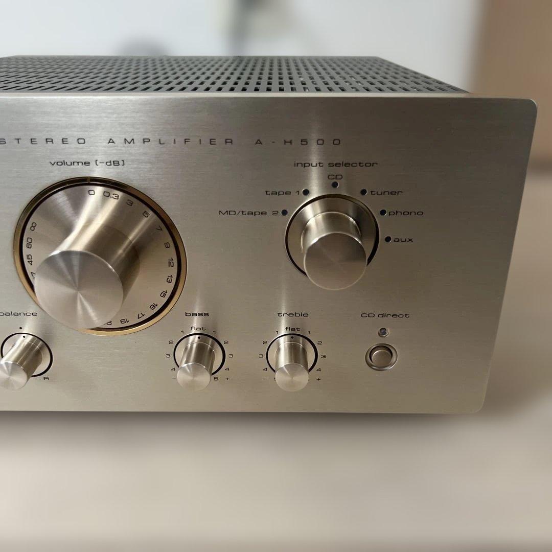 【美品】TEAC A-H500 プリメインアンプ 取扱説明書付き