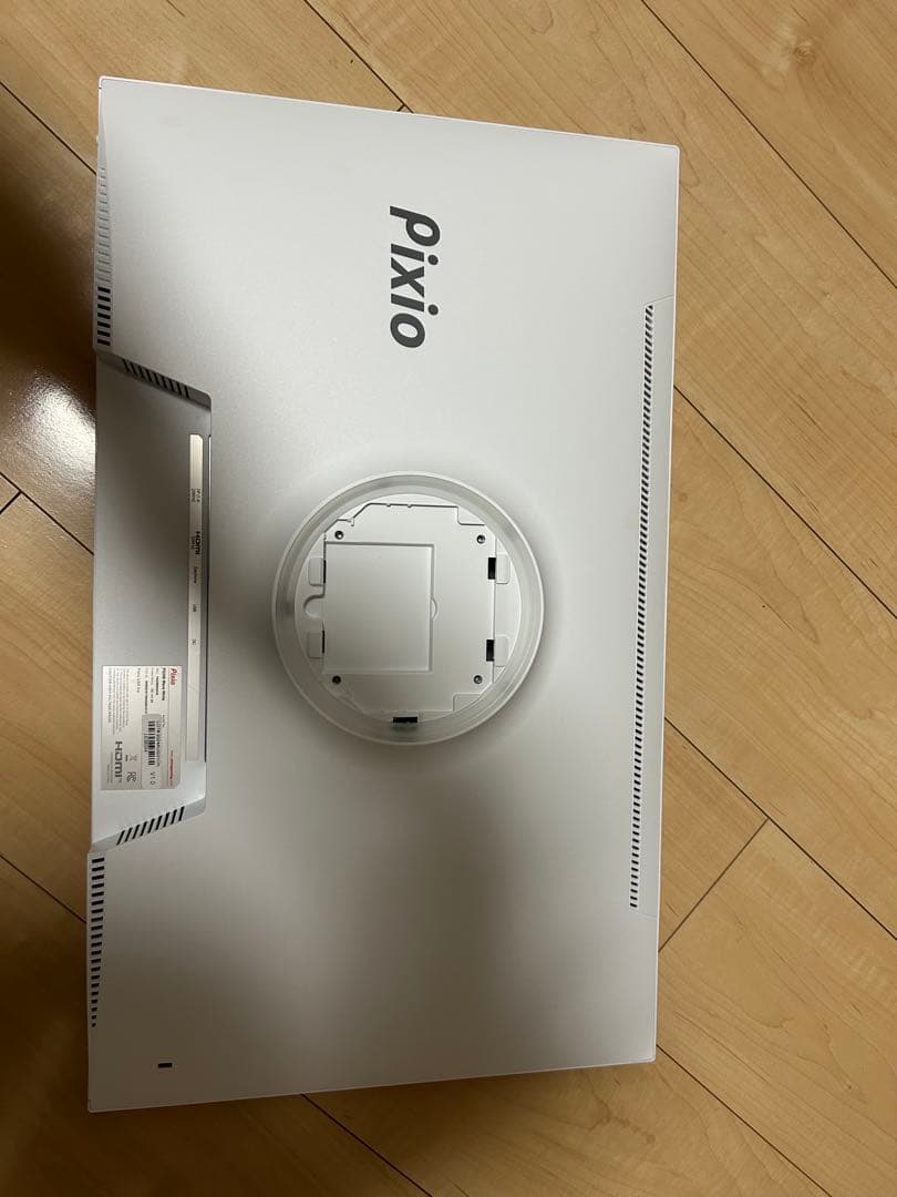 Pixio ホワイト モニター ヘッドホン付き