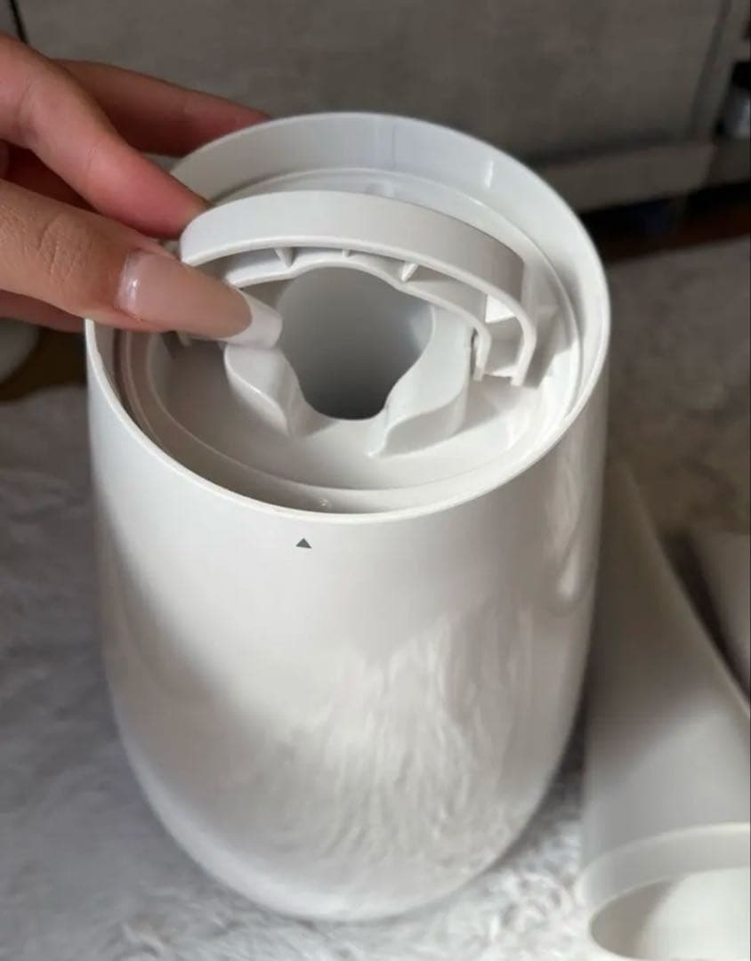 Franc Franc シレーヌ　2way アロマ加湿器　ホワイト