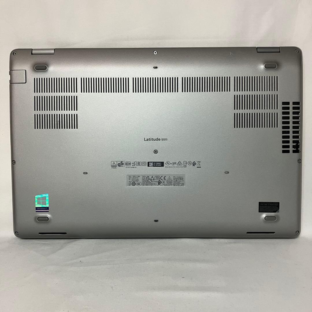 DELL 5511 10世代 i7 16GB SSD 512G FHD オフィス