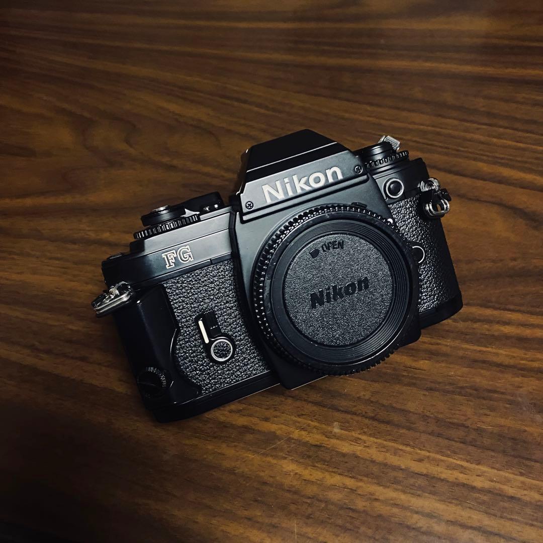 美品☆動作確認済み【Nikon】FG フィルムカメラ　ボディキャップつき