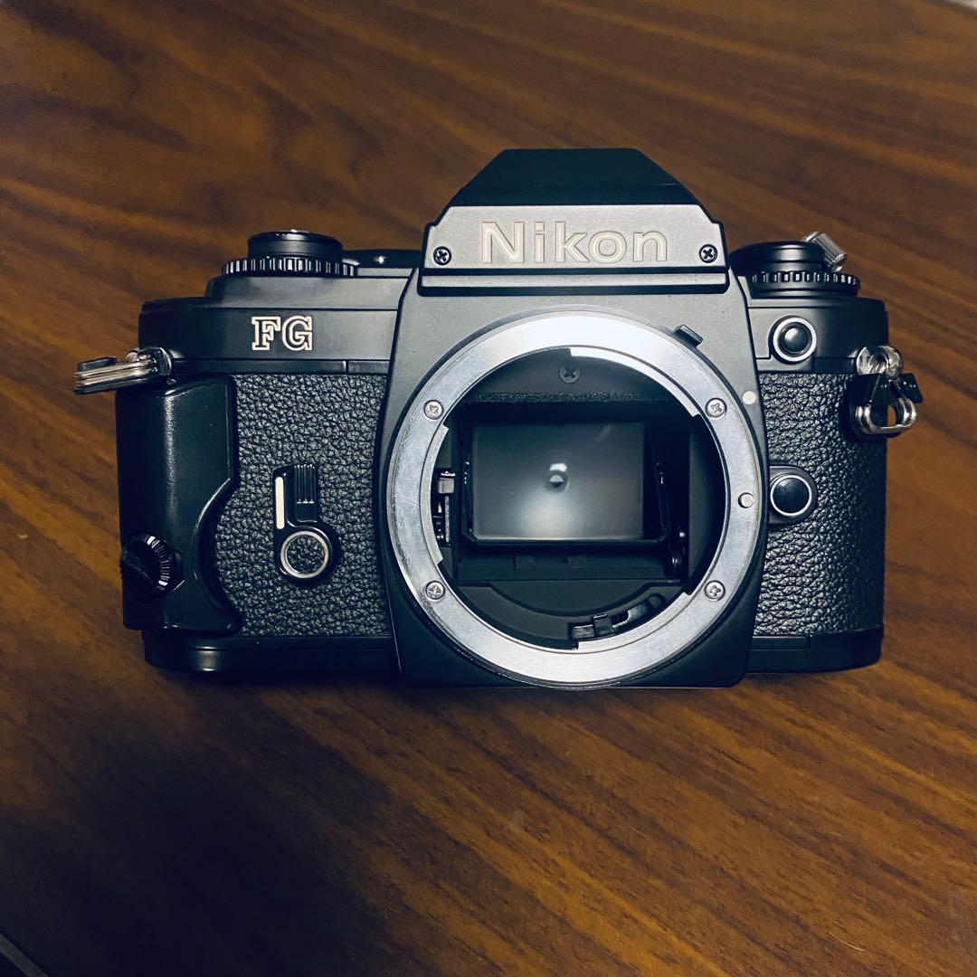 美品☆動作確認済み【Nikon】FG フィルムカメラ　ボディキャップつき