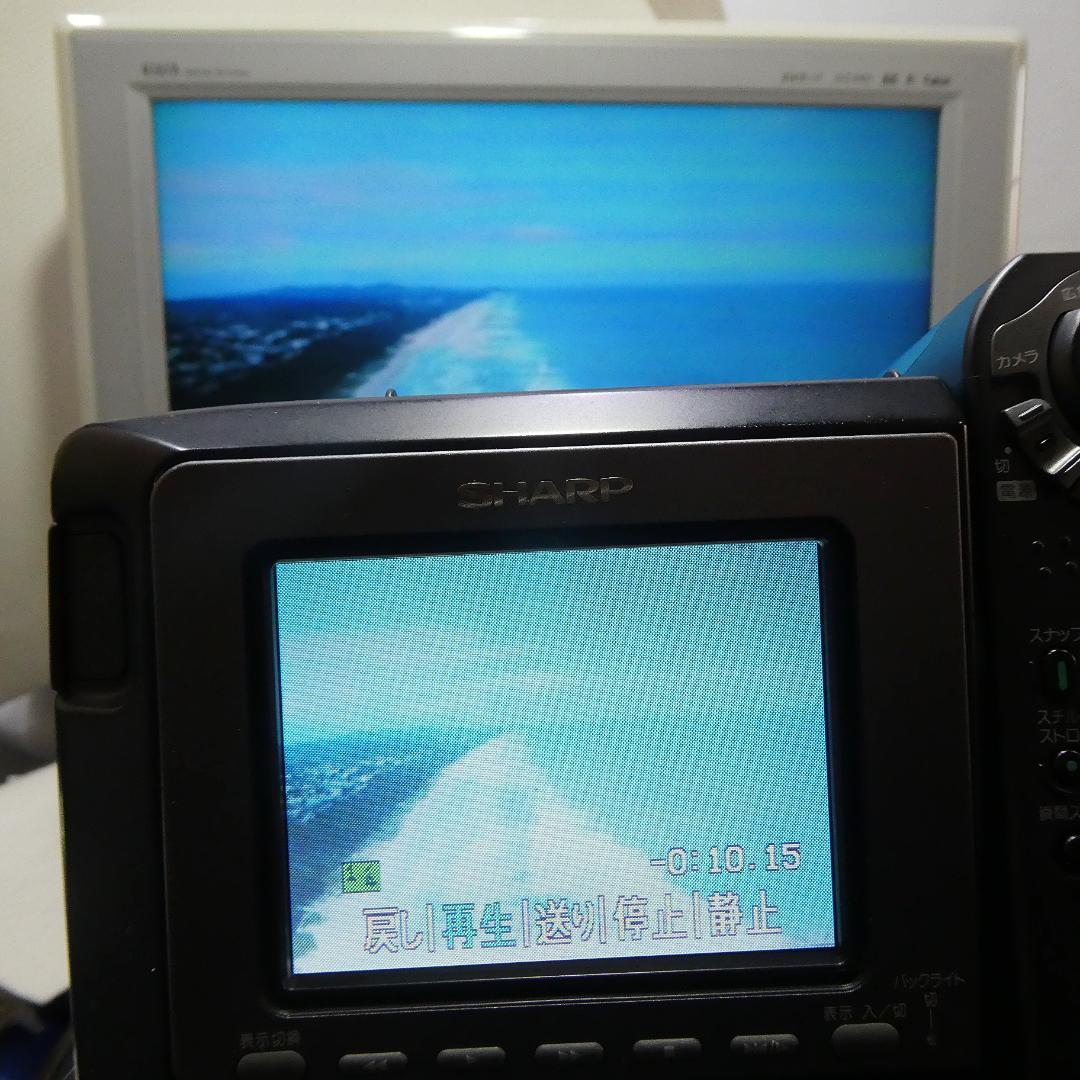 動作良好　VideoHi8 シャープVL-HL50 8ミリビデオカメラDVD化に