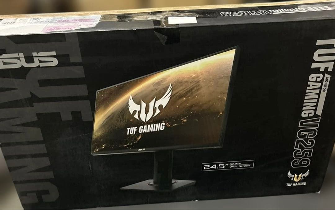 ASUS ゲーミングモニター TUF Gaming VG259QM