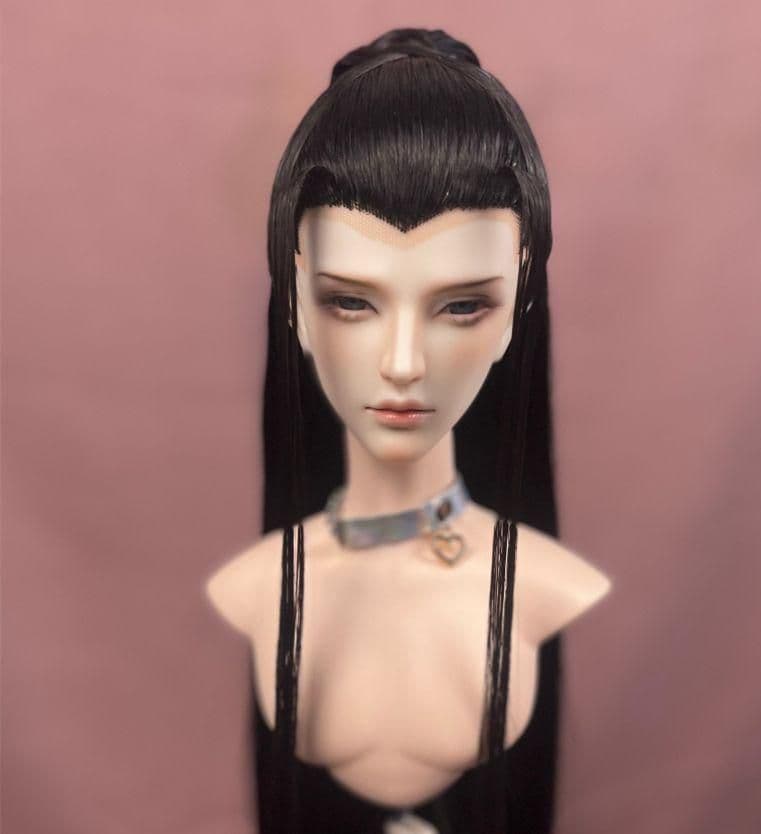 DM04 BJD 1/3 人形 ドール　用ウィッグ カツラ 耐熱 ハンドメイド