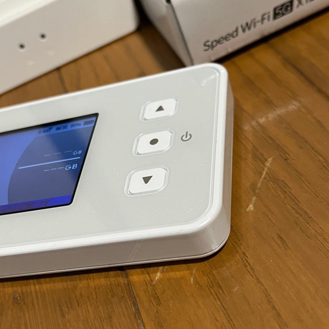 Speed Wi-Fi 5G X12 美品 純正クレードル付 動作良好 5G対応