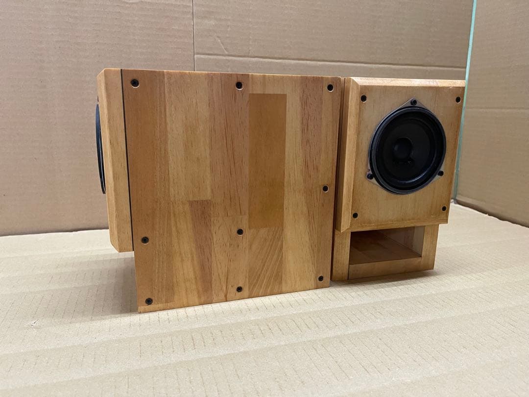 miniバックロード9.2cmユニット搭載自作スピーカー