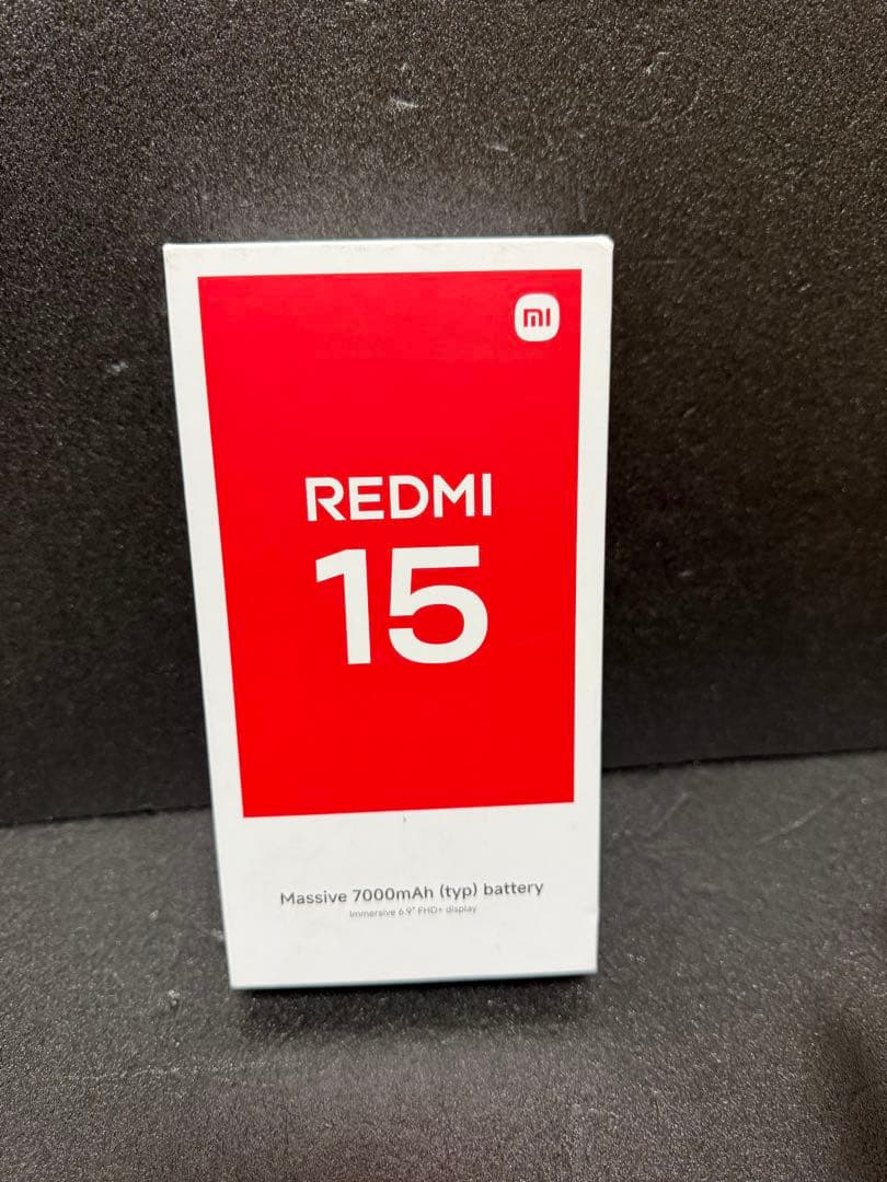 Xiaomi Redmi 15 グローバル版 6.9インチ FHD