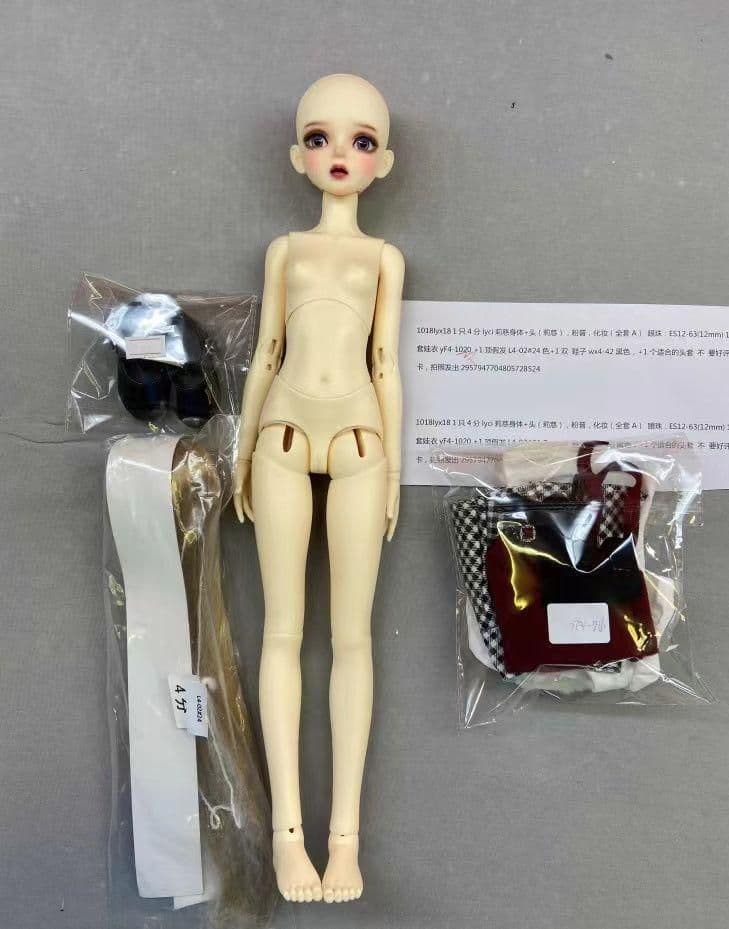 D117 bjd 1/4 ドール本体 Lyci 　球体関節人形 ハンドメイド