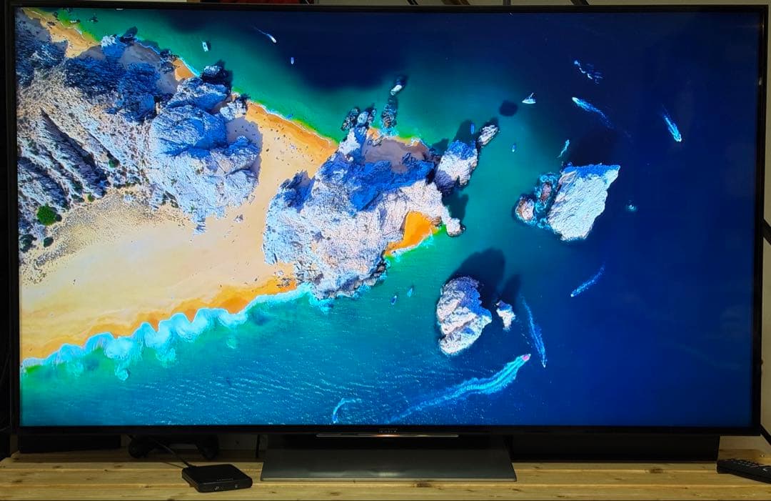 SONY ブラビア55型 4K KJ-55X9300D 【1TB外付SSD付】